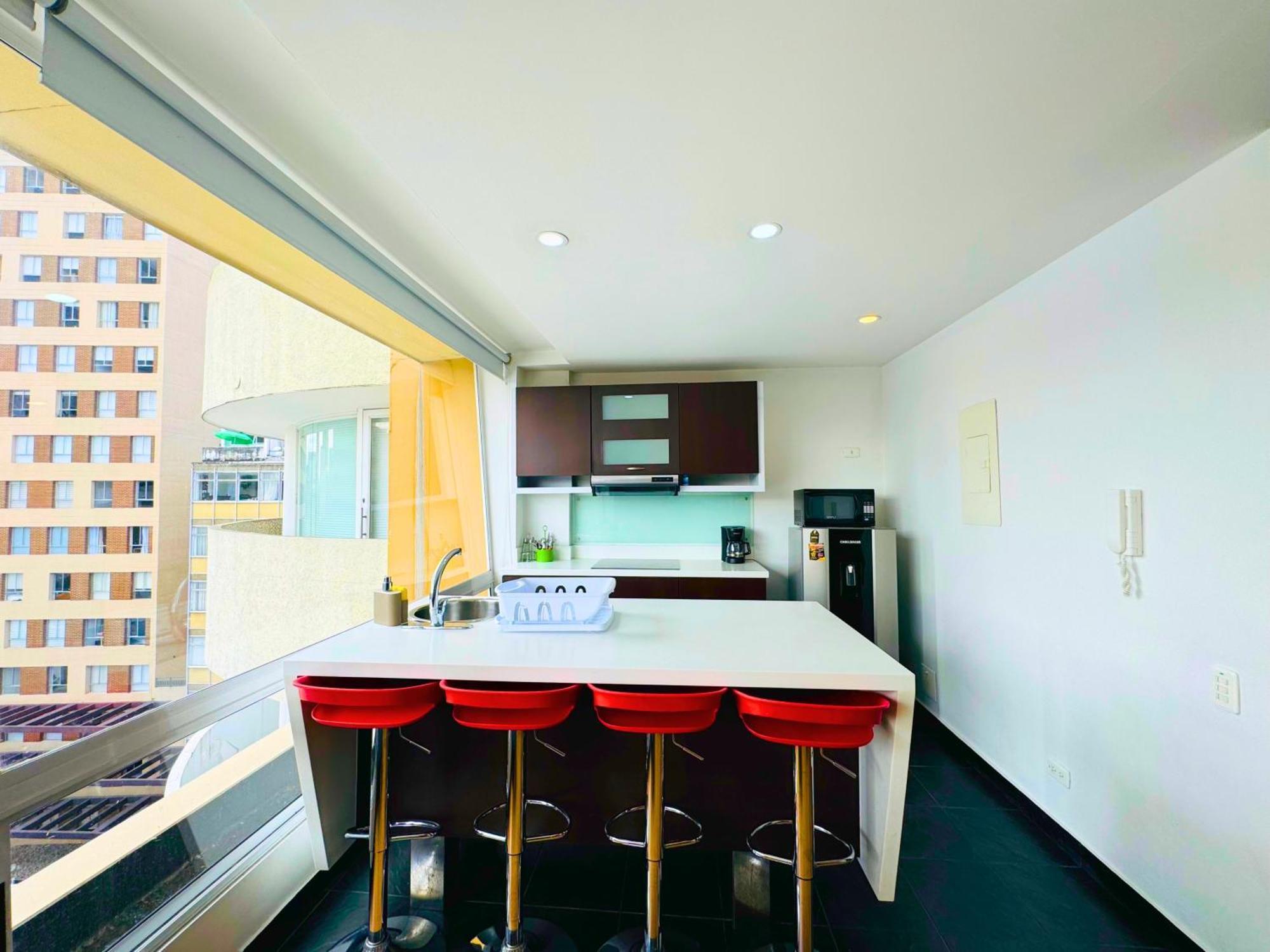 Aparta Suite Continental Bogotá Exteriör bild